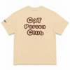 Space Pet Club Beige Cat Person Club Cat Person Club Oversized T-Shirt
