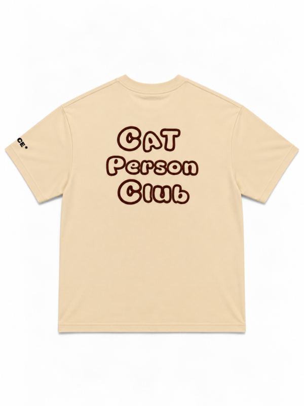Cat Person Club Oversized T-Shirt