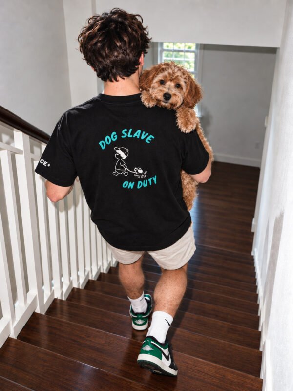 Dog Slave On Duty Oversized T-Shirt