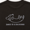 Owned By A Dachshund Oversized T Shirt