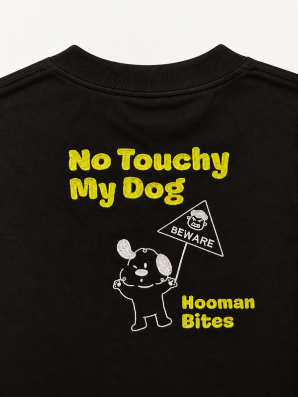 No Touchy My Dog Oversized T-Shirt