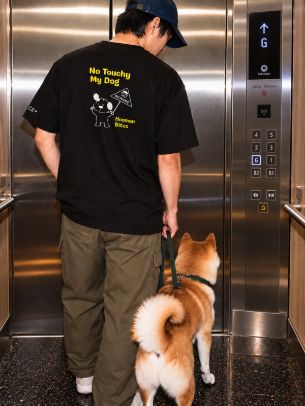 No Touchy My Dog Oversized T-Shirt